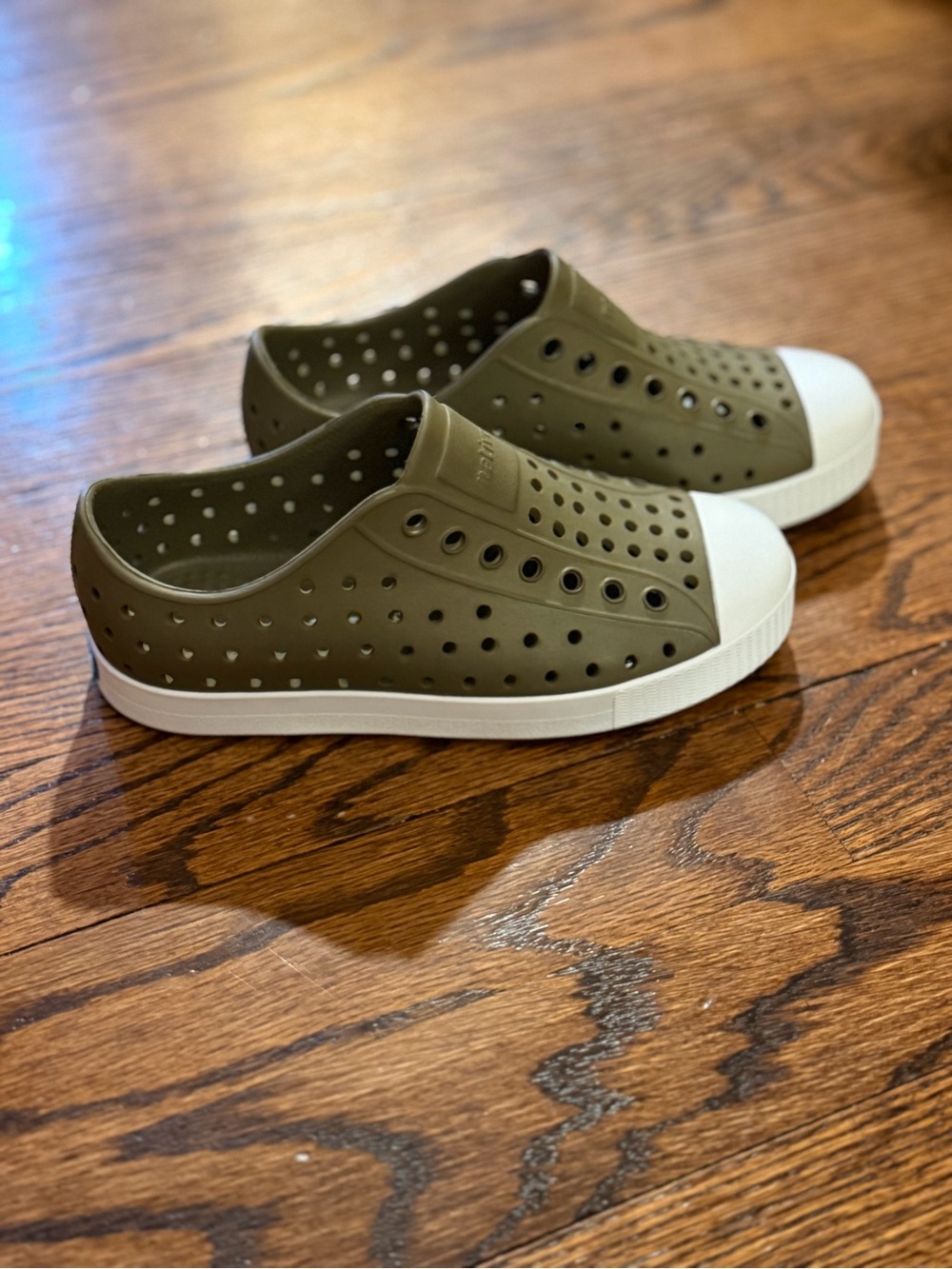 Native Jefferson Slip-On Waterproof Shoe - Olive Green - Picture 2 of 3